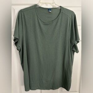 Old Navy LUX Green Women’s 3X Short-Sleeve Shirt